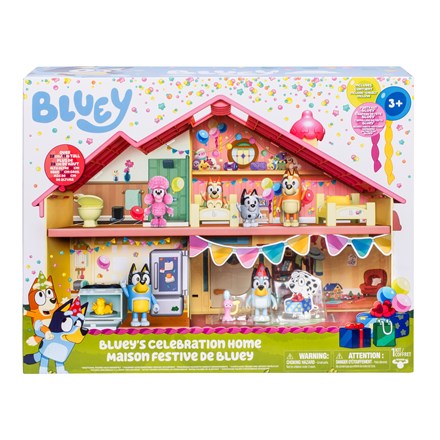 Bluey Bithday Celebration Home Play Set