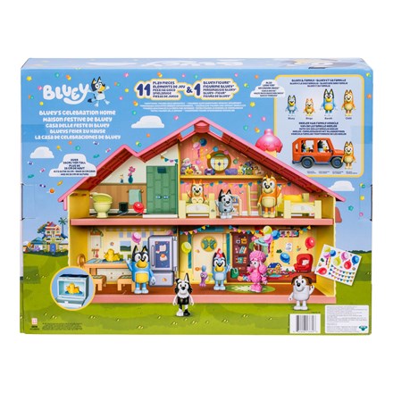 Bluey Bithday Celebration Home Play Set