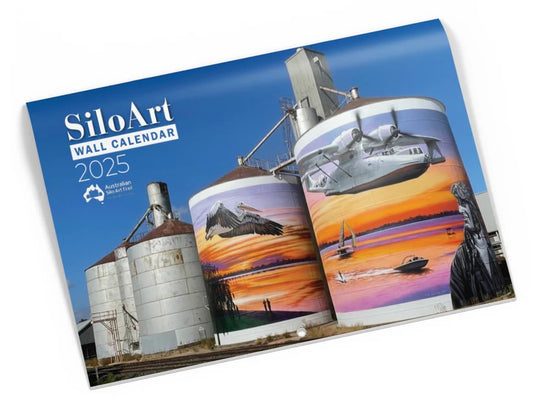 2025 Silo Art Wall Calendar