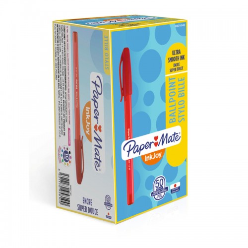 Papermate Inkjoy Red - Box 50