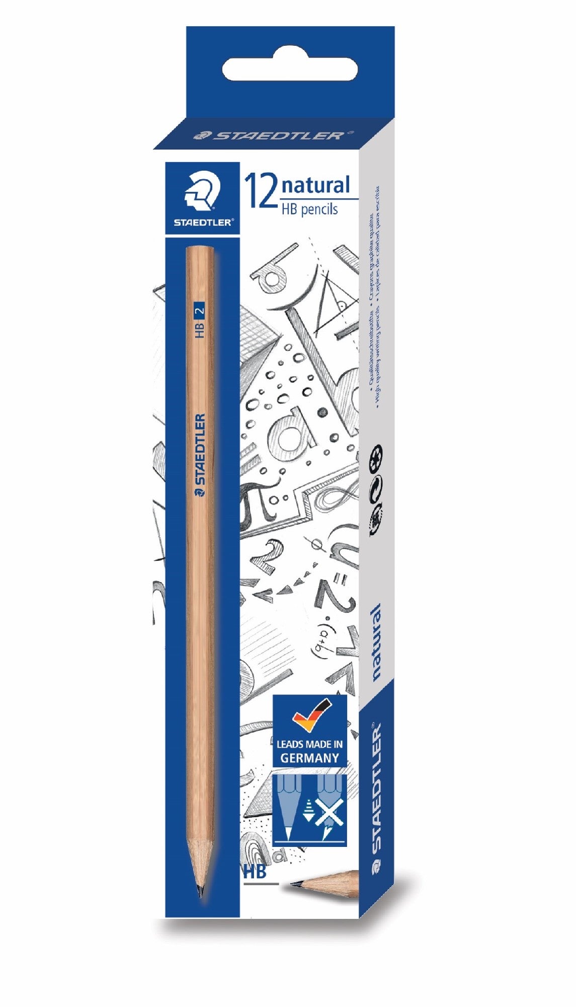 Bx12 Hb Lead Pencils Staedtl Natur