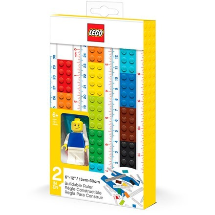 Lego Constructible Ruler W Minifigure