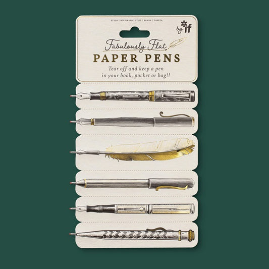 Paper Pens Fab Flat