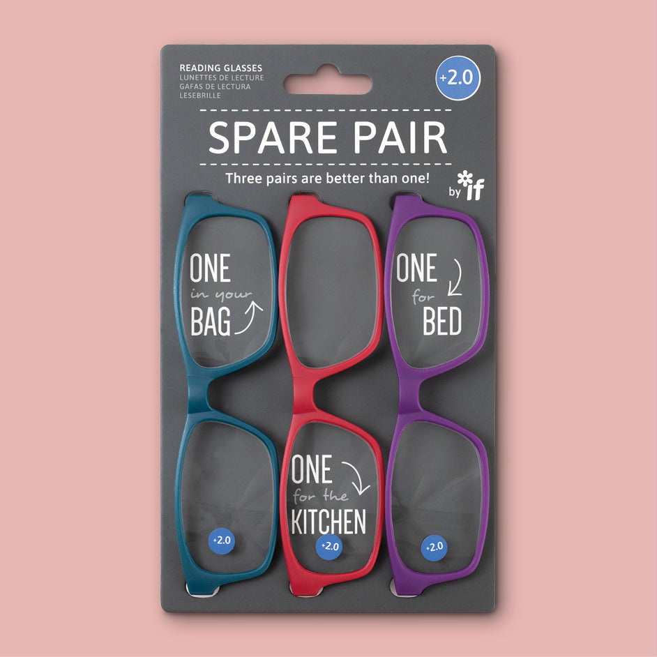 Spare Pair Reading Glasses [sz:1.5 Col:classic]