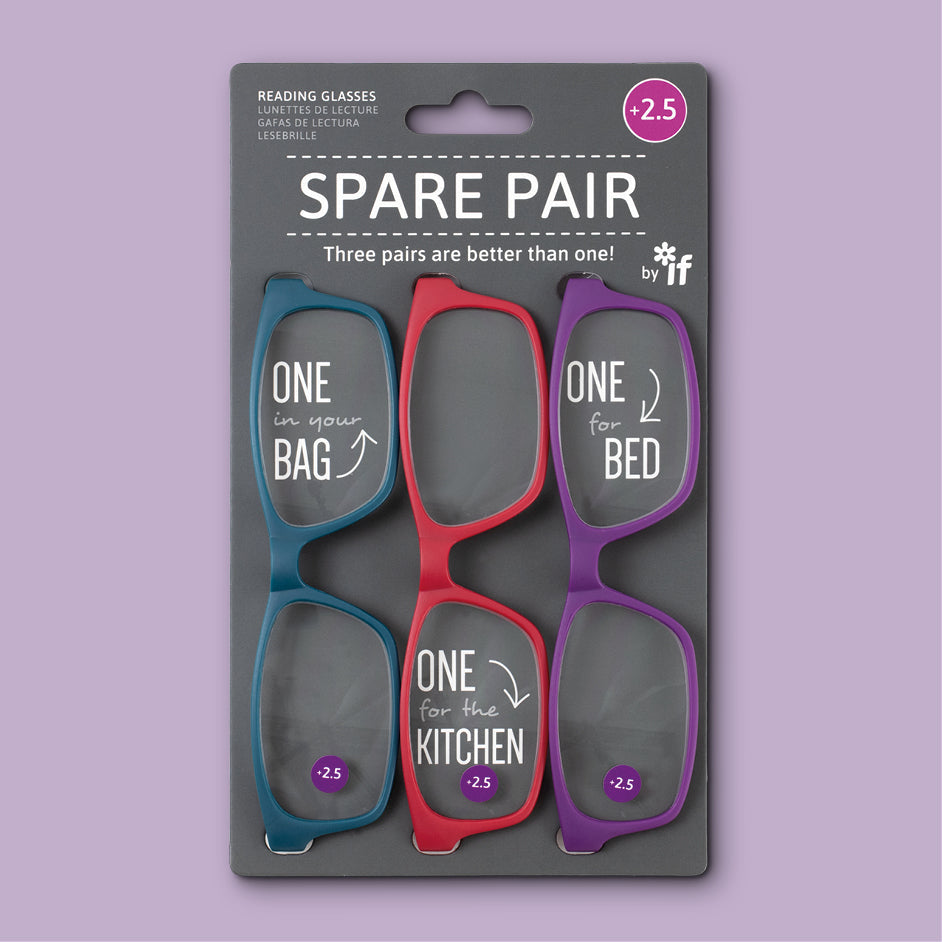 Spare Pair Reading Glasses [sz:1.5 Col:classic]