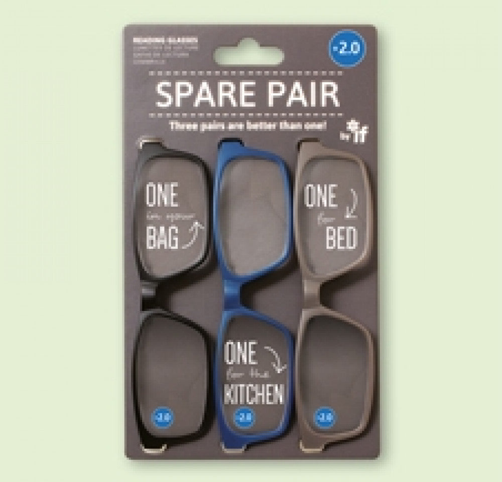Spare Pair Reading Glasses [sz:1.5 Col:classic]
