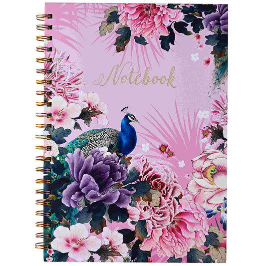 Notebook A4 Peacock