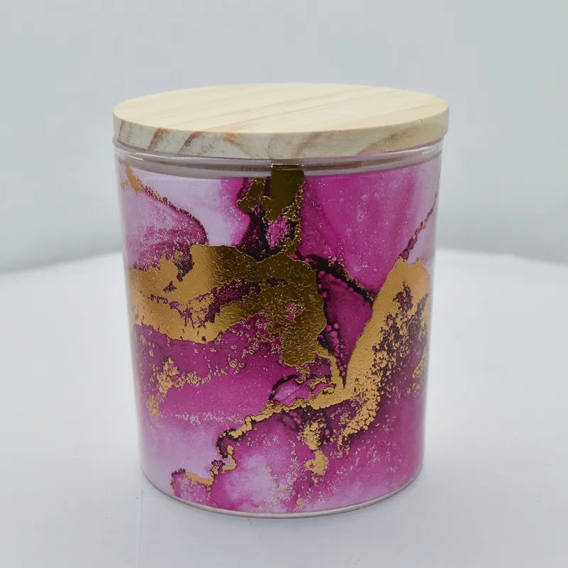 Scented Wish Candle [desn:passionate Pink]