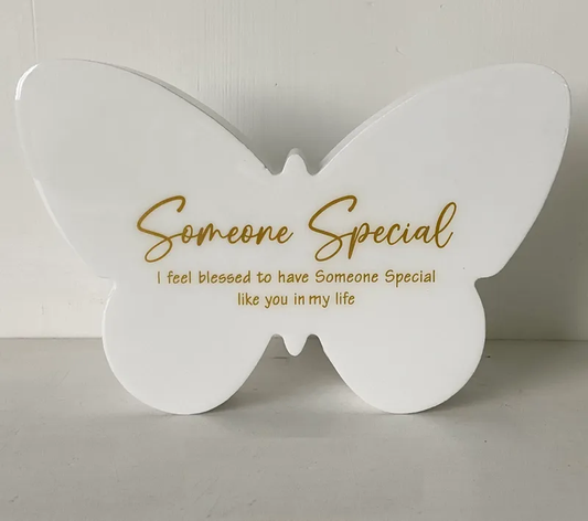 Majestic Butterfly Plaque - Someone Special