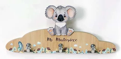 Koala Baby Clip Board - 1.5x35x15.5cm
