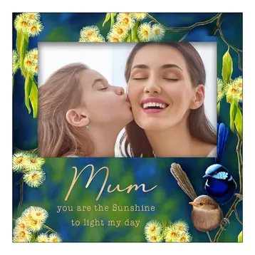 Nature's Grace Photo Frame - Mum