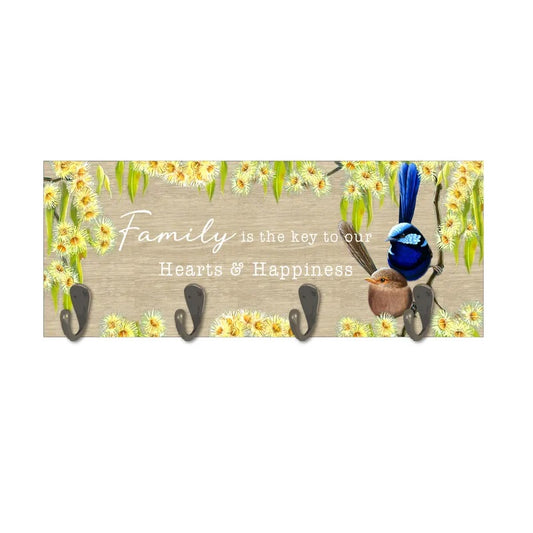 Nature's Grace Family Key Hanger