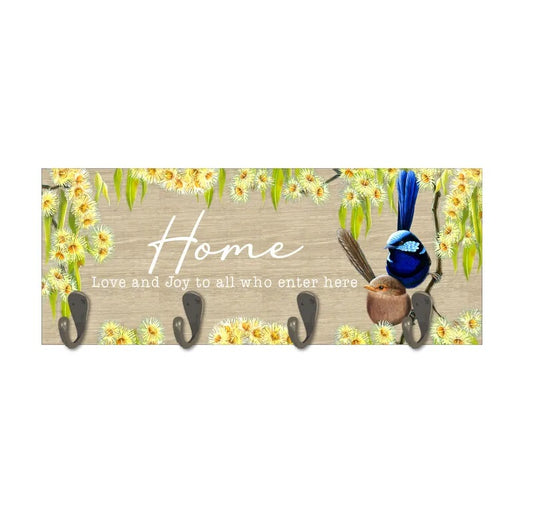 Nature's Grace Home Love Joy Key Hanger
