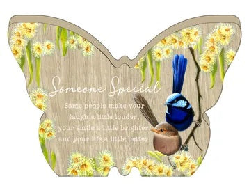 Nature's Grace Butterfly Plaque - Someone Special