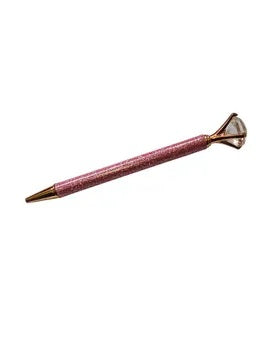 Sparkle Script Pen - Bright Pink