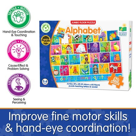 Jumbo Floor Puzzle Alphabet