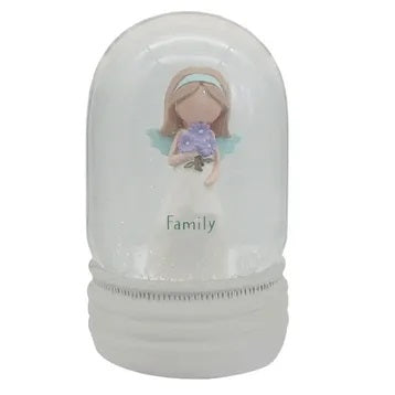 Angelic Blessings Water Globe - Family