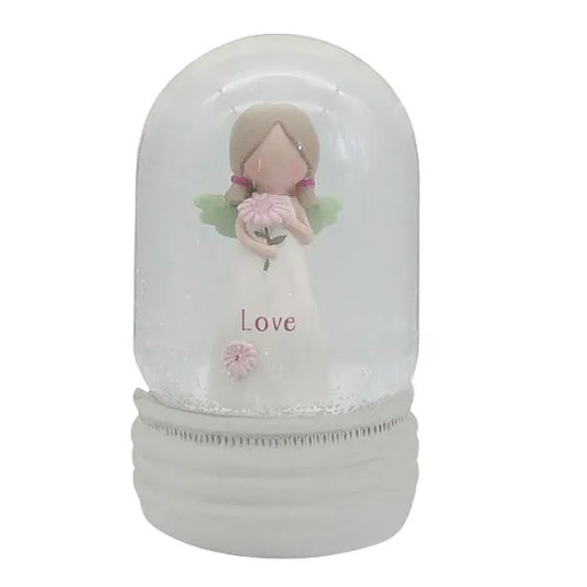 Angelic Blessings Water Globe - Love