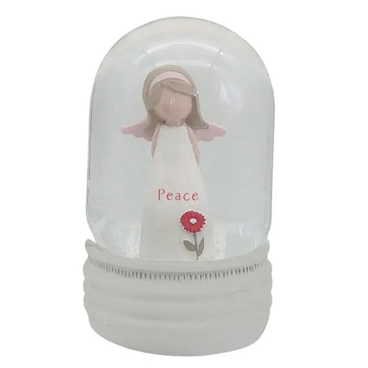 Angelic Blessings Water Globe - Peace