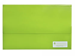  Doc Wallet Foolscap Polypick Lime