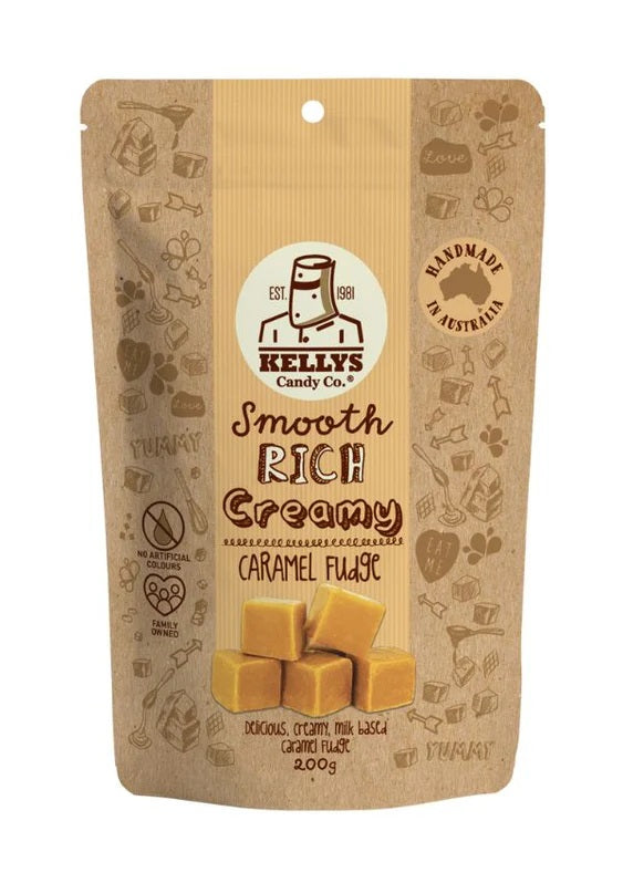 Kelly Candy Caramel Fudge