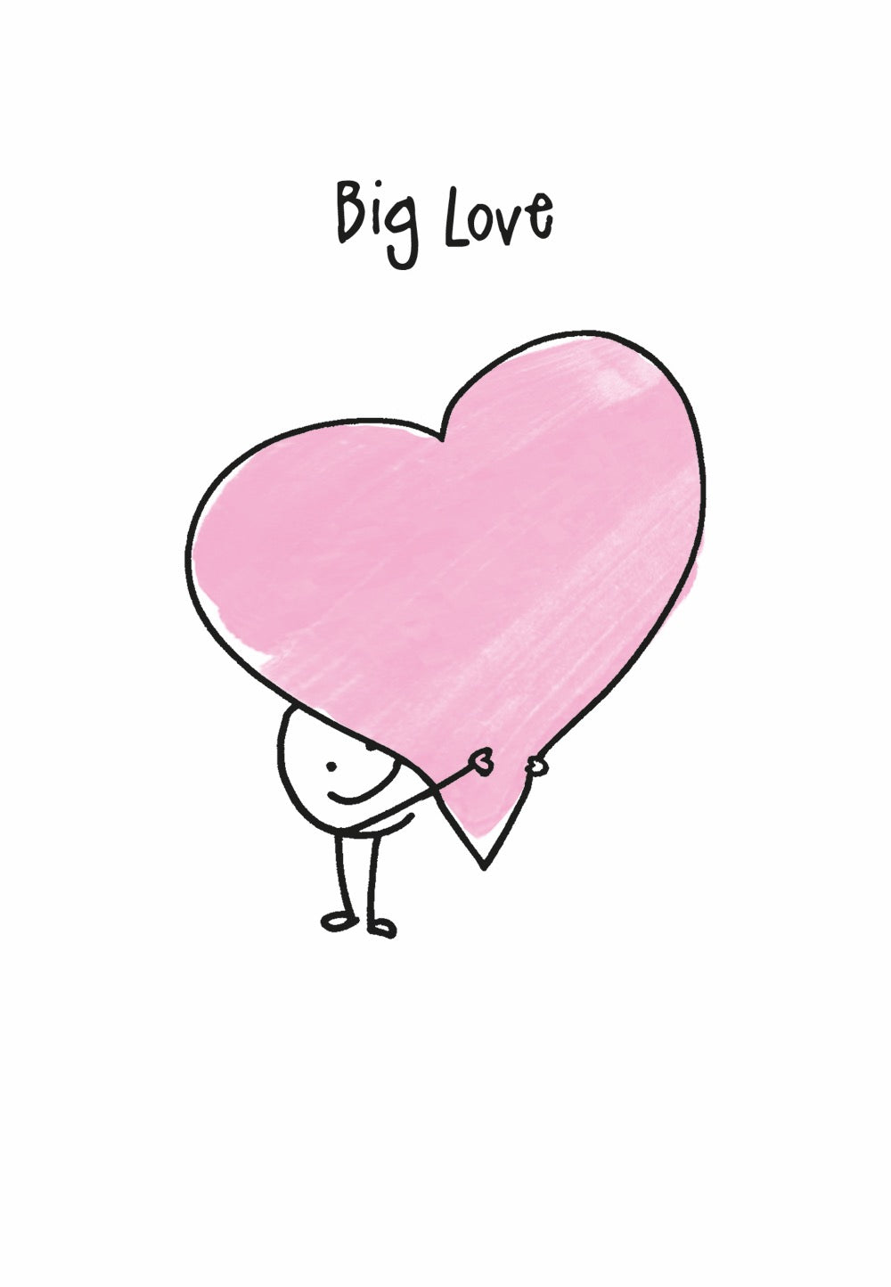 Little Quirks Card Big Love