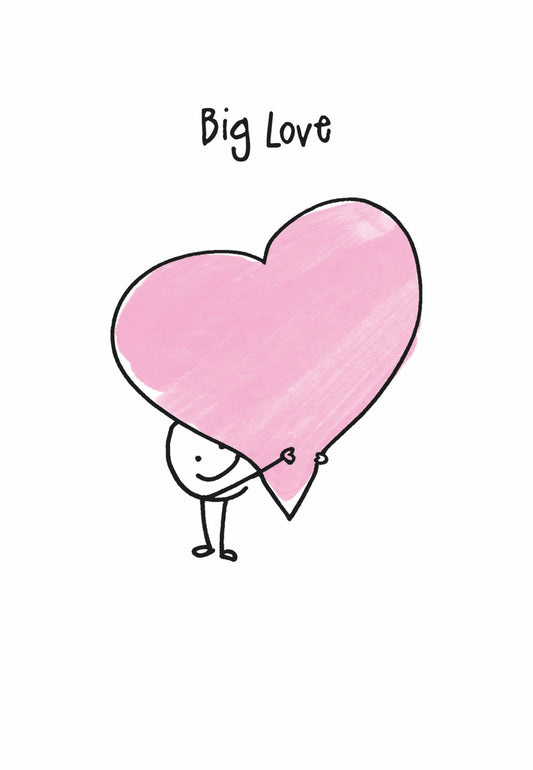 Little Quirks Card Big Love