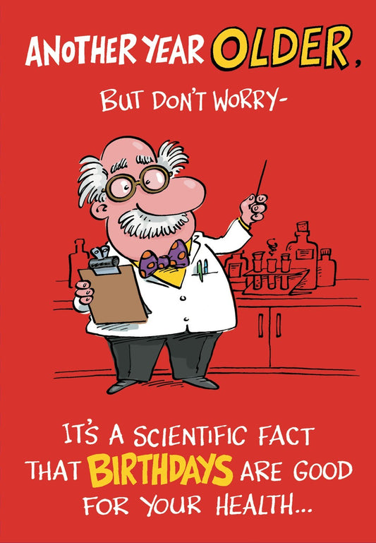 Card Roar Birthday Scientific Fact