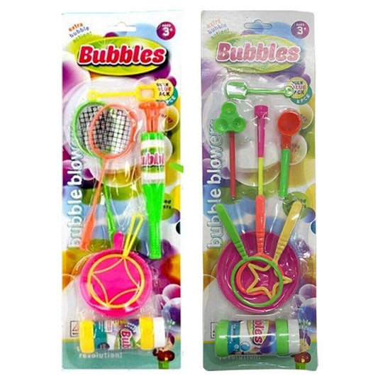 Bubble Blowers W/bubbles 8 Pce
