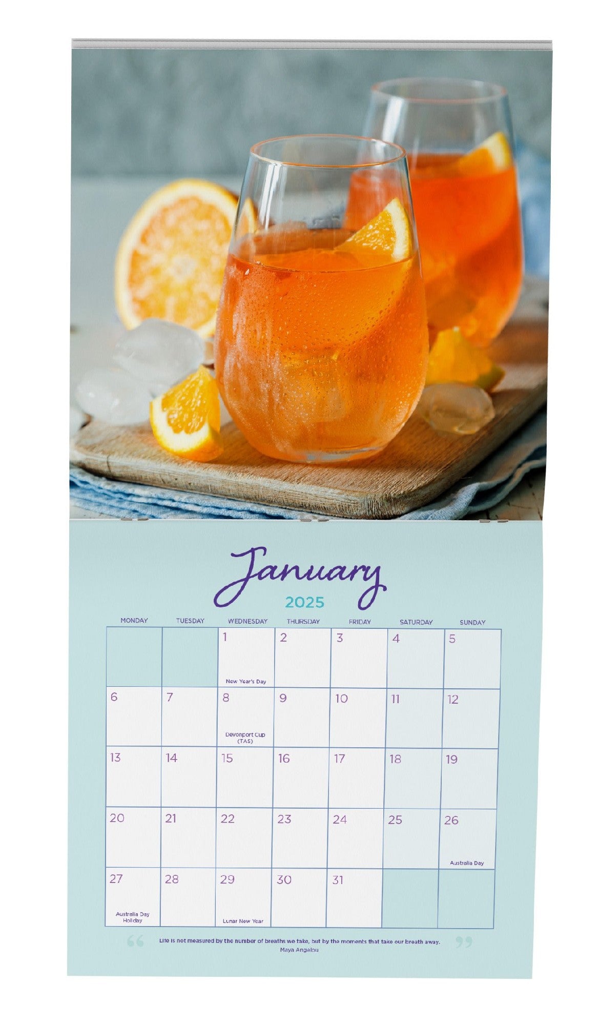 Calendar Australian Woman's 300x300mm