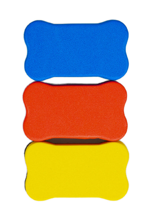 Whiteboard Eraser Small Magnetic Assorted Colours