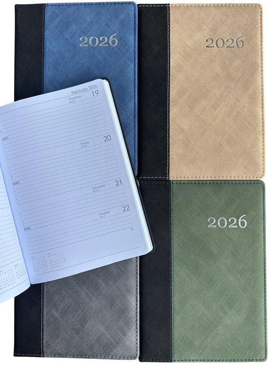 Diary A5 Week To View [col:grey]