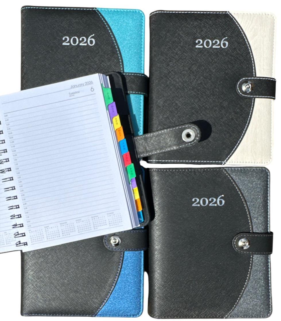 Corporate A5 Planner Dtp [col:white & Black]