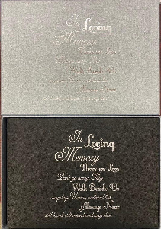  In Loving Memory (white)