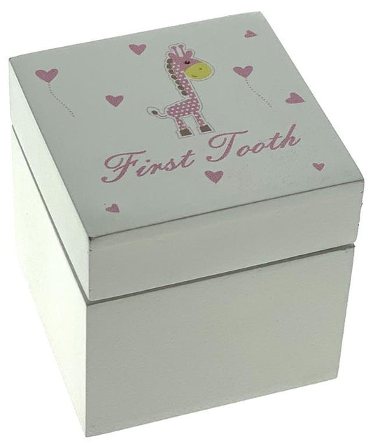 Baby 1st Tooth Pink 5x5x5cm