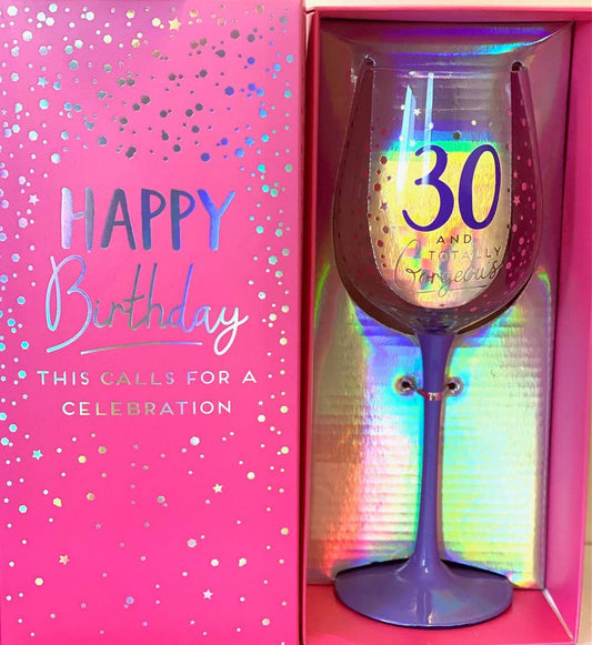 Wine 30th Dotty Star