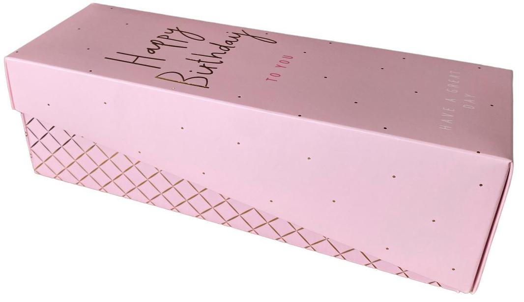 Wine Flute 60th Pink 