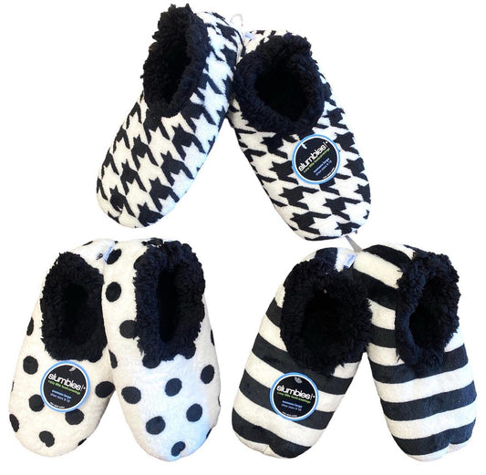 Slumbies!  Pos+/ Neg- [sz:m Desn:black/white Pattern]