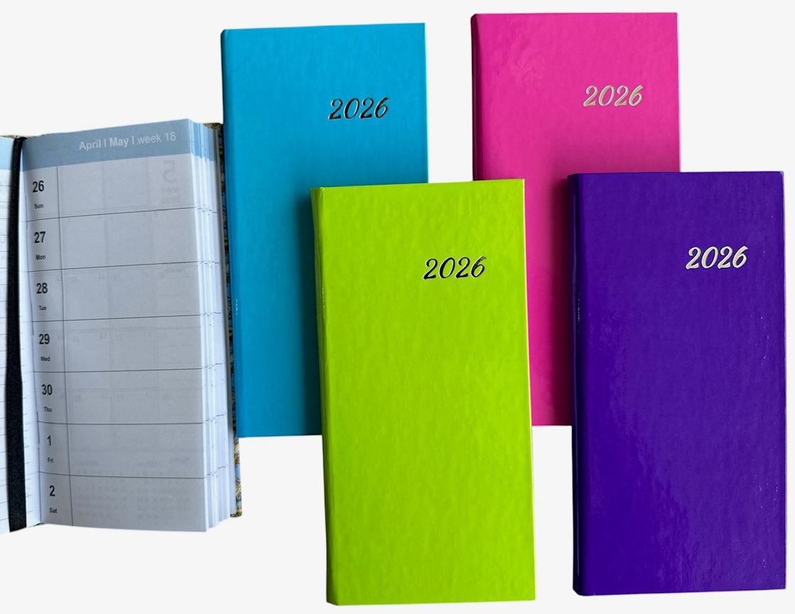 Diary Slim Wtp Solid Colour [col:lime]