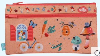 Pencil Case Spencil [desn:secret Garden]