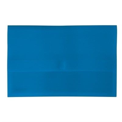 Wallet File Polydoc Br Blue Foolscap Bantex