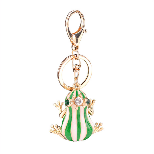 Key Rings Asst [desn:queen Frog]