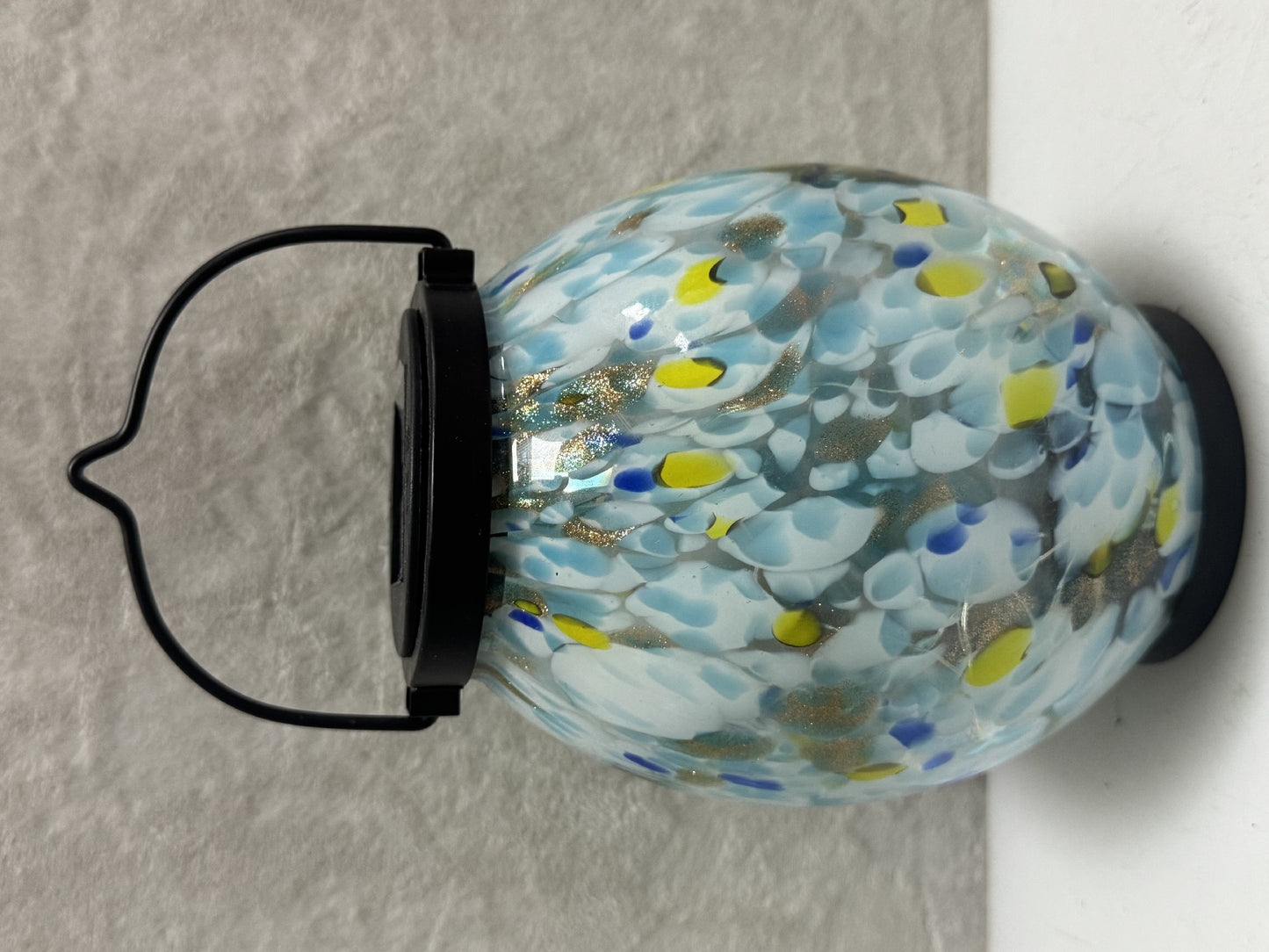 Hanging Solar Lantern [col:soft Pink]