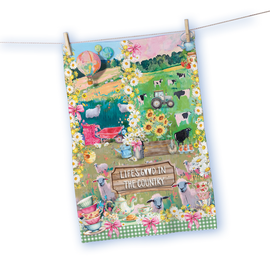 Tea Towel - 9pm [desn:9pm]