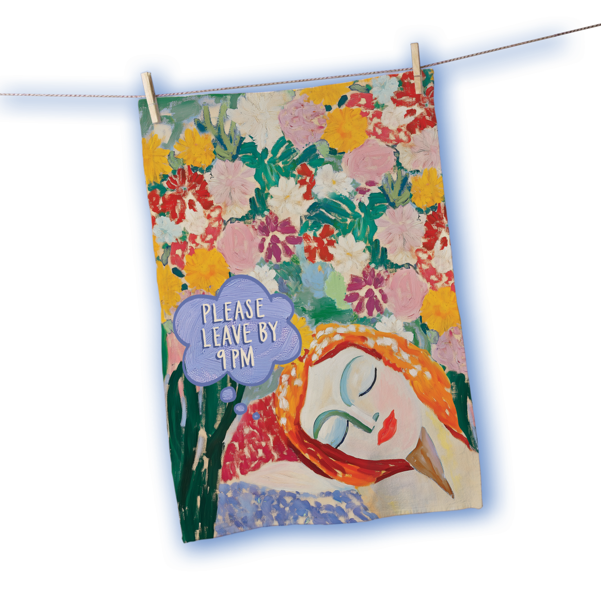 Tea Towel - 9pm [desn:9pm]