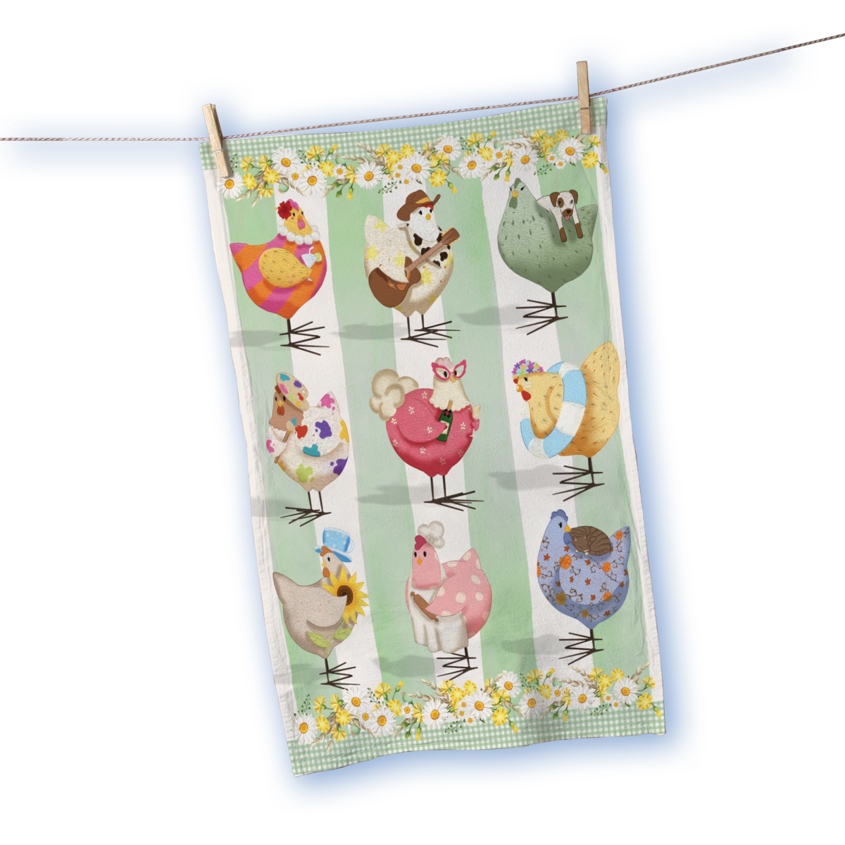 Tea Towel - 9pm [desn:9pm]