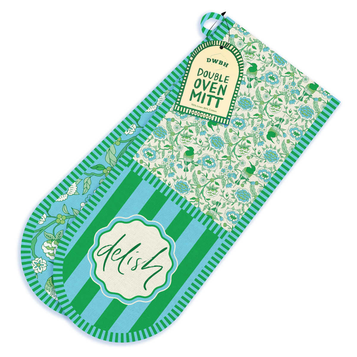 Oven Mitt [col:pink/orange]