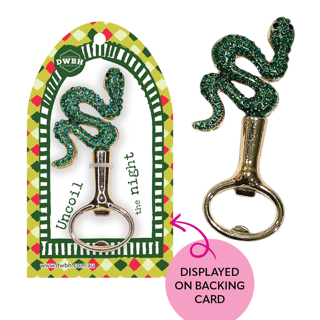 Bottle Opener - Barware With Bling [desn:pink Pop]