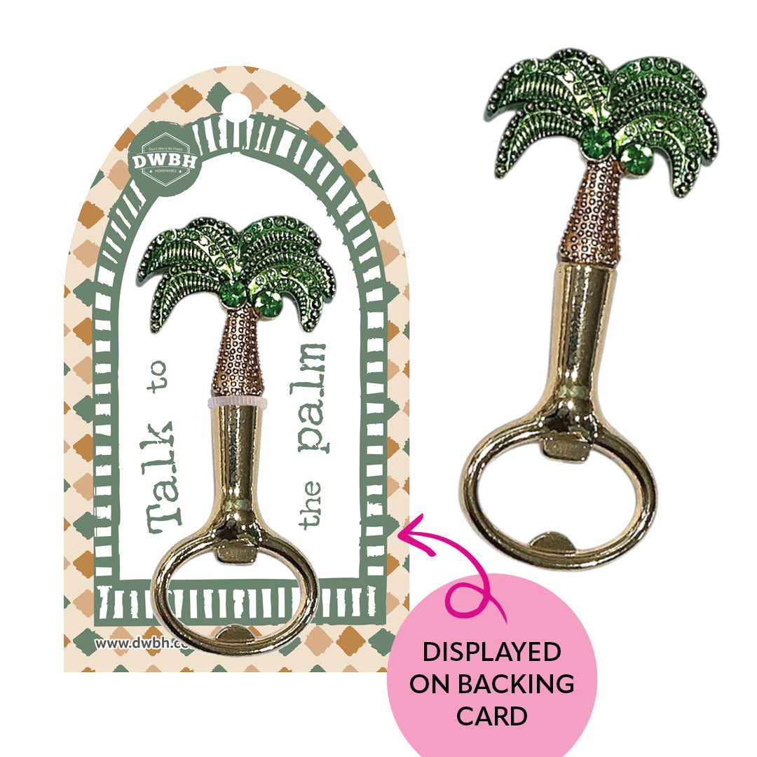 Bottle Opener - Barware With Bling [desn:pink Pop]