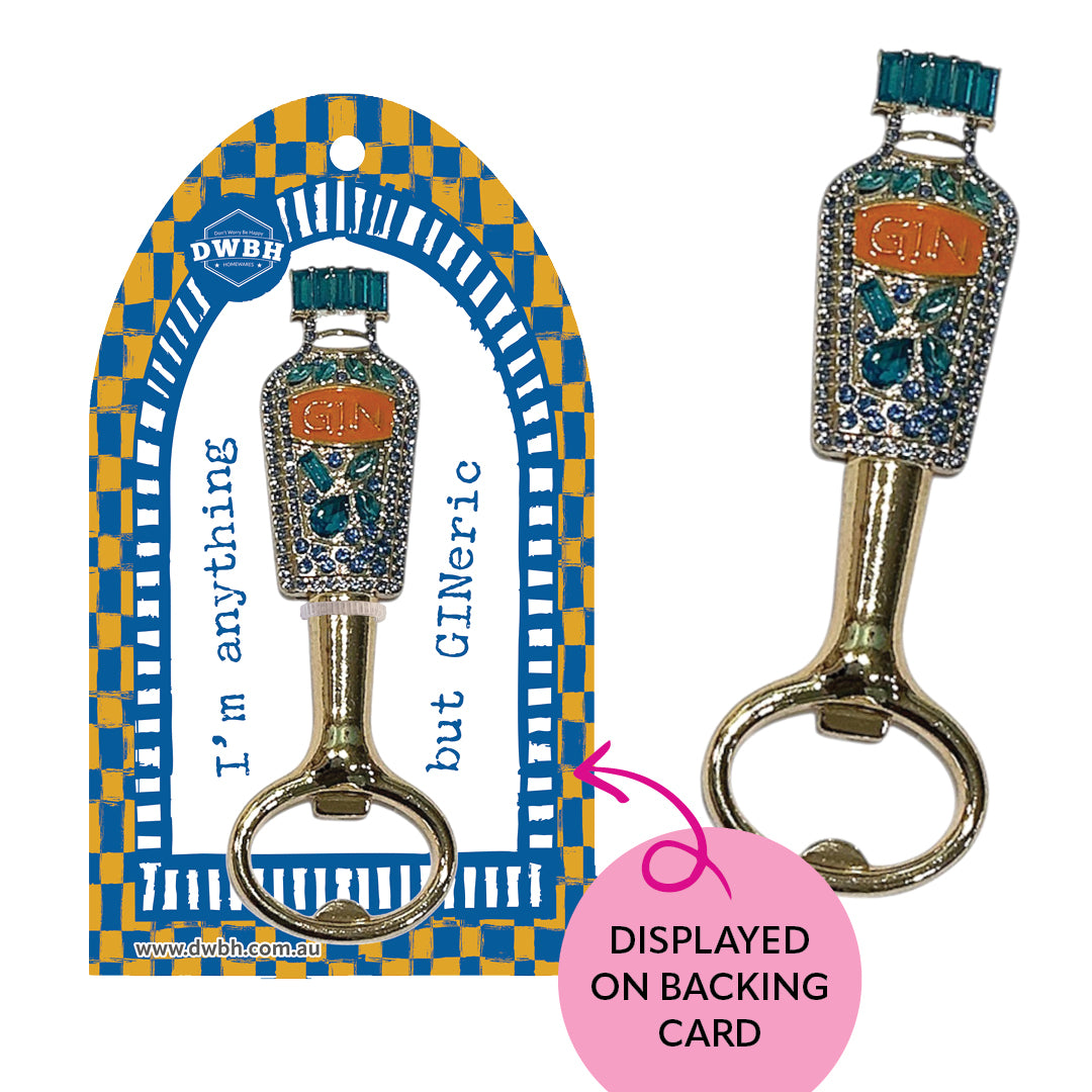 Bottle Opener - Barware With Bling [desn:pink Pop]